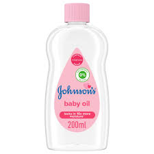 جونسون زيت للأطفال 200 مل - johnson's baby oil 200 ml