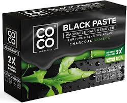 كوكو عجينة بيضاء بالفحم 100 جم - coco black paste