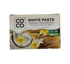 كوكو عجينة بيضاء بالفانيلا و جوز الهند 100 جم  -coco white paste vanilla coconut