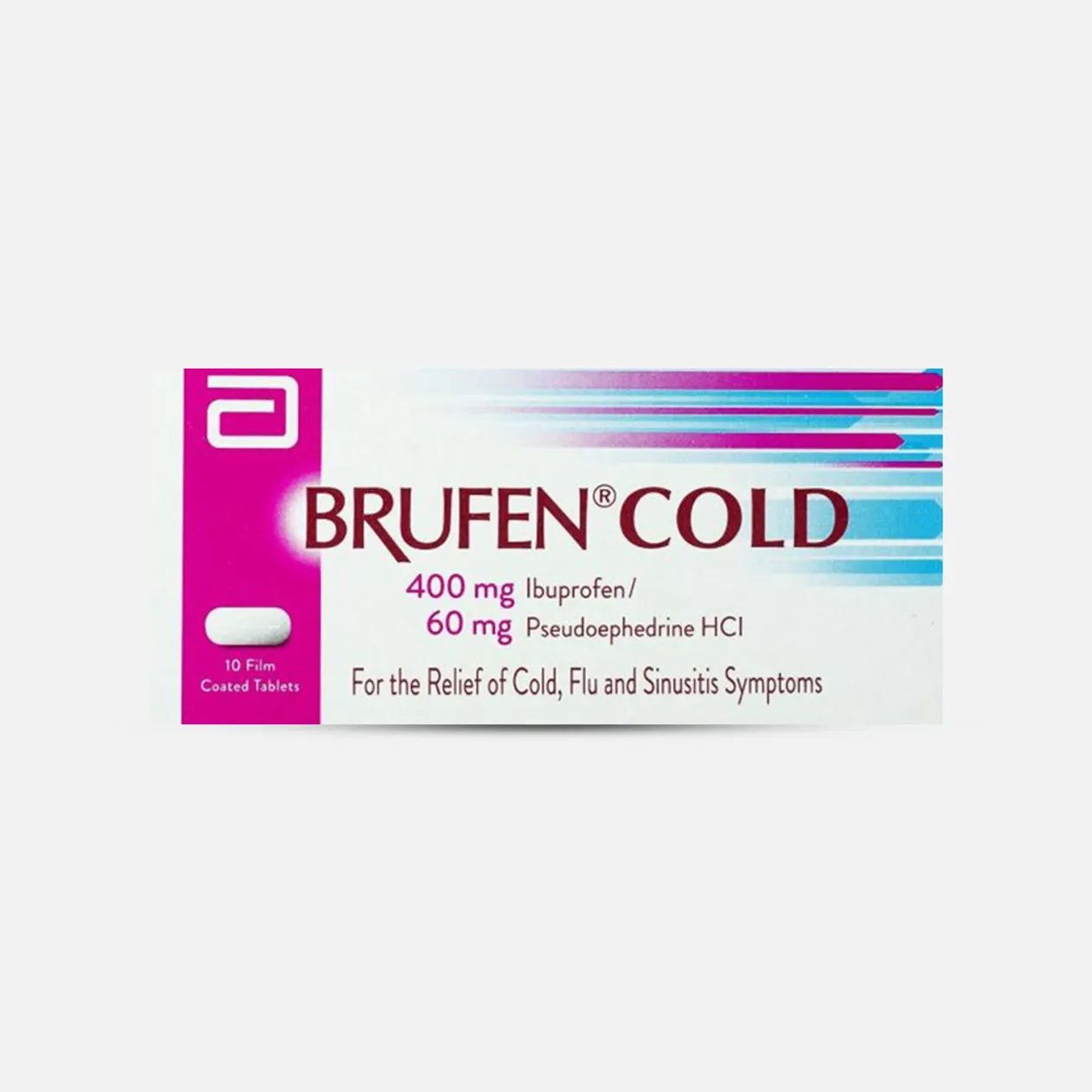 بروفين كولد دواء للزكام والرشح والاحتقان 400/60مج | 10 اقراص - Brufen cold