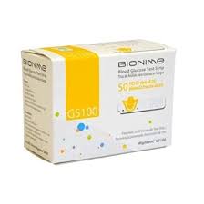 بيونيم (GS 100) رايتيست 50 شريط - bionime test strips