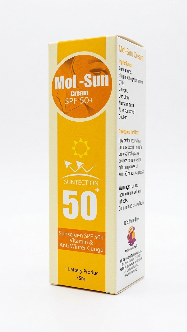 مول-صن +SPF 50 كريم واقي شمس مضاد للتجاعيد 75 مل