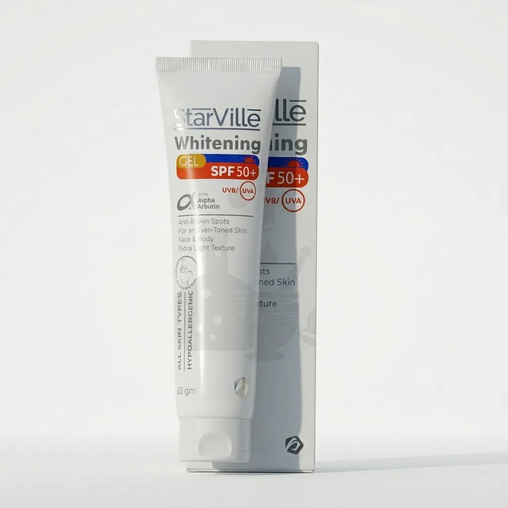 ستارفيل +50 SPF جل تفتيح البشرة 60 جم